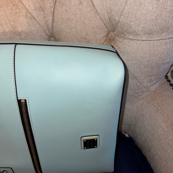 Dooney & Bourke Pale Blue Beacon Zip Tote - Picture 12 of 15